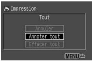 CANON EOS 10D - Sélectionnez [Tout]. Tournez la molette - 1