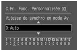 CANON EOS 10D - Vitesse de synchro en mode Av - 1