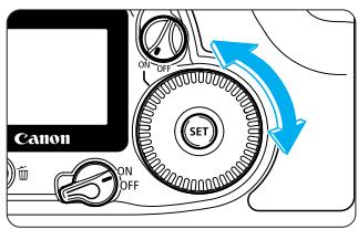 CANON EOS 10D - Utilisation de la molette - 2