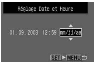 CANON EOS 10D - Réglez la date et l'heure. - 1