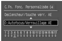 CANON EOS 10D - Declencheur/touche verr. AE - 1