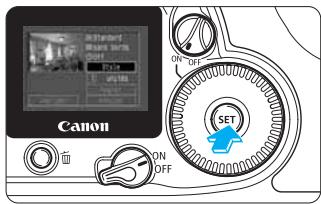 CANON EOS 10D - Sélectionnez l'image à imprimer. - 1