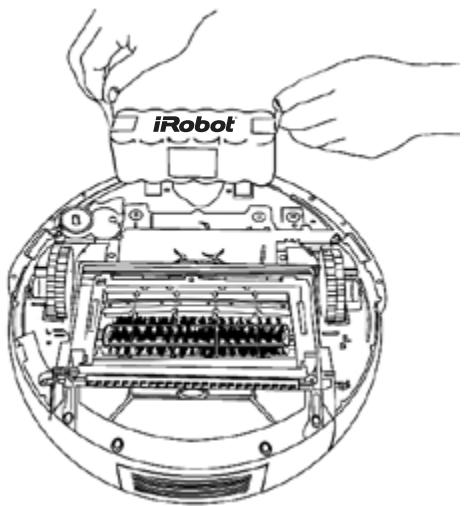 IROBOT ROOMBA 564 PET - Retrait de la batterie - 4