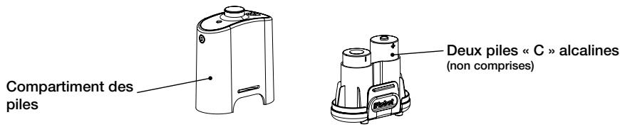 IROBOT ROOMBA 564 PET - Installation des piles - 1