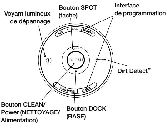 IROBOT ROOMBA 564 PET - Boutons et voyants lumineux - 2