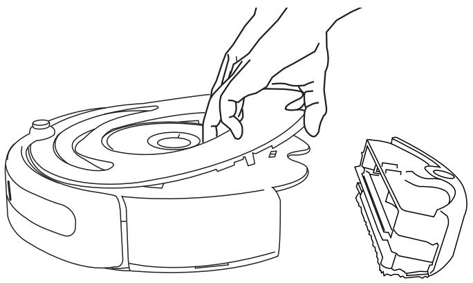 IROBOT ROOMBA 564 PET - Retrait du plateau - 2