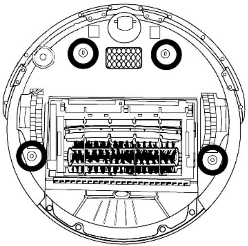 IROBOT ROOMBA 564 PET - Retrait de la batterie - 3