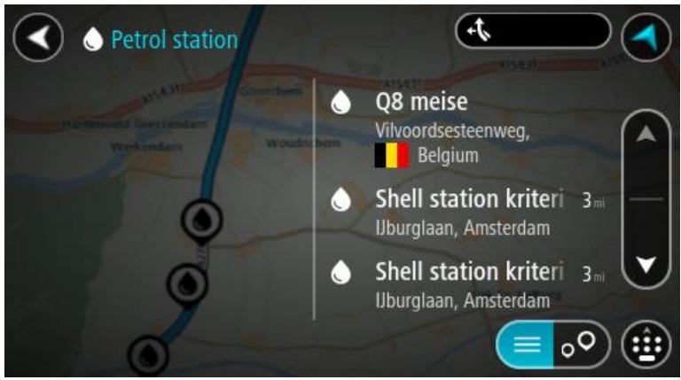 TOMTOM VIA 135 - Sélectionnez Station service. - 4