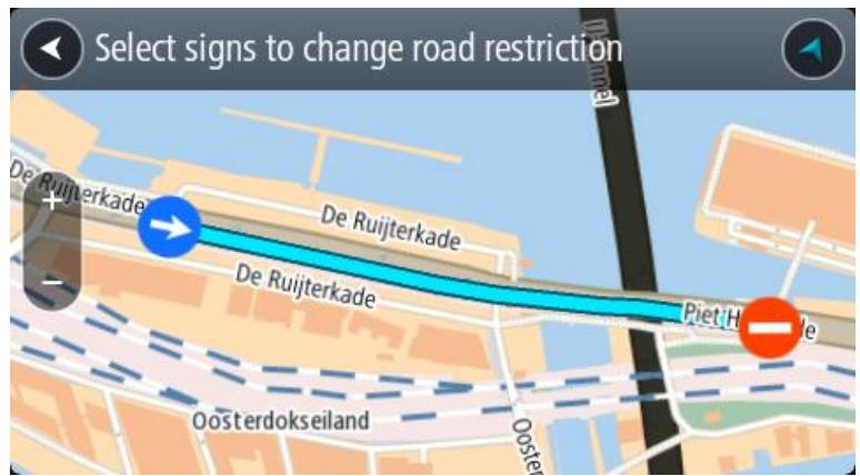TOMTOM VIA 135 - Restriction routière - 1