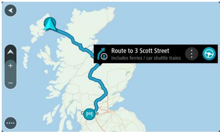 TOMTOM VIA 135 - Naviguer à l'aide d'un parcours enregistré - 1