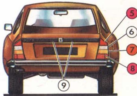 CITROEN CX - Éclairages intérieurs - 2