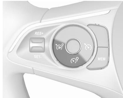 OPEL MOKKA E - Réglage de la vitesse par le conducteur - 2