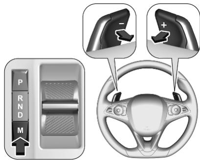 OPEL MOKKA E - Mode manuel - 1