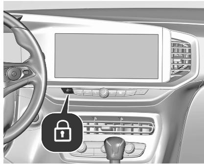 OPEL MOKKA E - Bouton de verrouillage central - 1