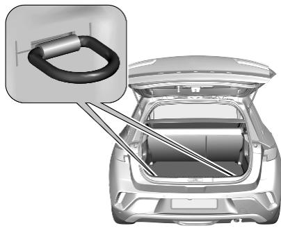 OPEL MOKKA E - Anneaux d'arrimage - 1