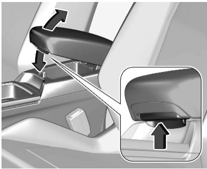 OPEL MOKKA E - Rangement dans la console centrale - 1