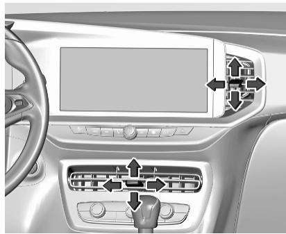 OPEL MOKKA E - Bouches d'aération réglables - 1