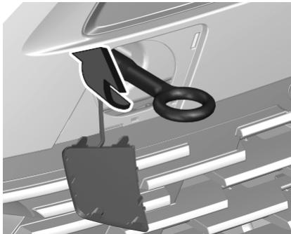 OPEL MOKKA E - Enlever le bouchon. - 1