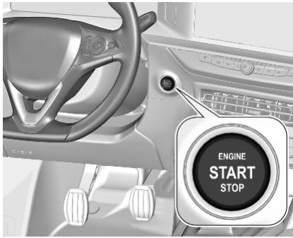 OPEL MOKKA E - Bouton d'alimentation - 1