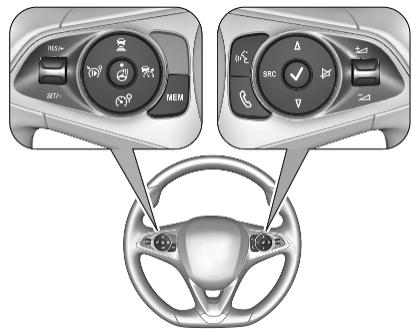 OPEL MOKKA E - Commandes au volant - 1