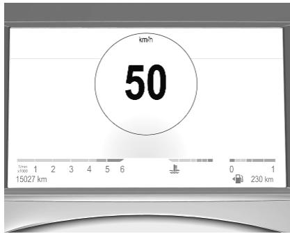 OPEL MOKKA E - Témoins et cadrans compteur de vitesse - 1