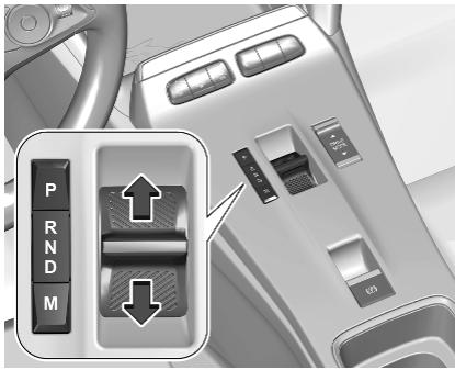 OPEL MOKKA E - Sélection de rapport - 1