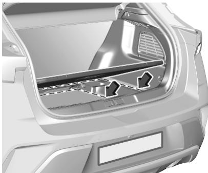 OPEL MOKKA E - Double plancher de chargement - 1