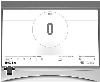 OPEL MOKKA E - Compteur kilométrique - 1
