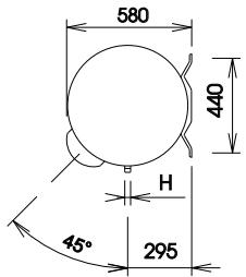 CHAFFOTEAUX CHAUFFE-EAU ELECTRIQUE BLINDE HORIZONTAL RACCORDEMENT EN BAS 200 LITRES 3010883 - Horizontal - horizontal - 4