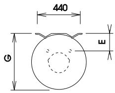 CHAFFOTEAUX CHAUFFE-EAU ELECTRIQUE BLINDE HORIZONTAL RACCORDEMENT EN BAS 200 LITRES 3010883 - Horizontal - horizontal - 3