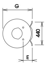 CHAFFOTEAUX CHAUFFE-EAU ELECTRIQUE BLINDE HORIZONTAL RACCORDEMENT EN BAS 200 LITRES 3010883 - Horizontal - horizontal - 1