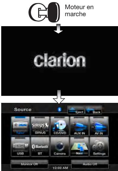 CLARION VX401B - Remarque : - 1