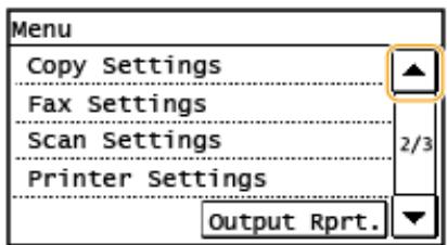 CANON IMAGERUNNER 2206N - Scrolling the screen - 3