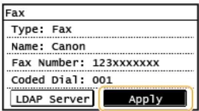 CANON IMAGERUNNER 2206N - ■ Editing the Content of Registered Destinations - 2