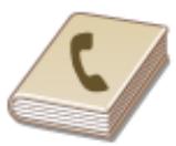 CANON IMAGERUNNER 2206N - Registering in the Address Book - 1
