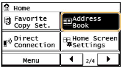 CANON IMAGERUNNER 2206N - ■ Editing the Content of Registered Destinations - 1