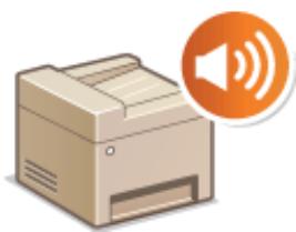CANON IMAGERUNNER 2206N - Adjusting the Volume - 1