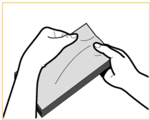 CANON IMAGERUNNER 2206N - Close the flap of each envelope. - 3