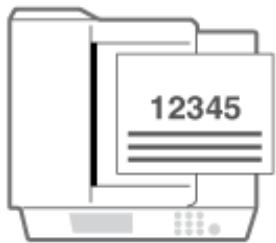 CANON IMAGERUNNER 2206N - When Loading A3-size Paper with Logos - 1