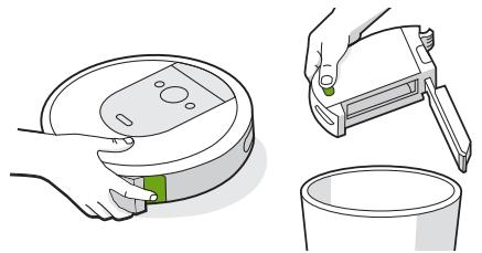 IROBOT ROOMBA I7558 - Nettoyage des capteurs de bac plein - 1