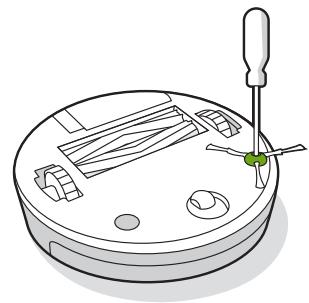 IROBOT ROOMBA I7558 - Nettoyage de la brosse latérale - 1