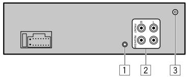 KENWOOD KDC-BT740DAB - Connect external components - 1
