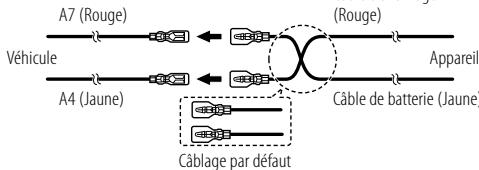 KENWOOD KDC-BT740DAB - Connexion des connecteurs ISO sur certaines voitures vw/audi ou opel (vauxhall) - 1