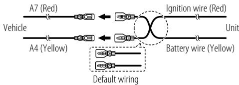KENWOOD KDC-BT740DAB - Connecting the ISO connectors on some VW/Audi or Opel (Vauxhall) automobiles - 1