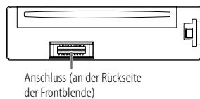 KENWOOD KDC-BT740DAB - Reinigung des Steckverbinders - 1