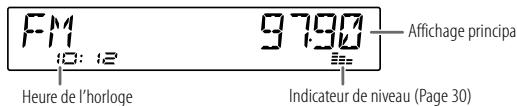 KENWOOD KDC-BT740DAB - Changez l'information sur l'affichage - 1