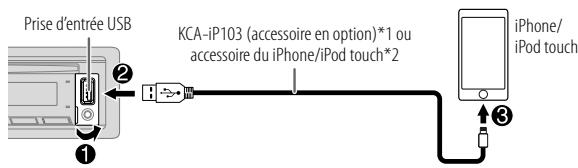 KENWOOD KDC-BT740DAB - Démarrer l'écoute - 1