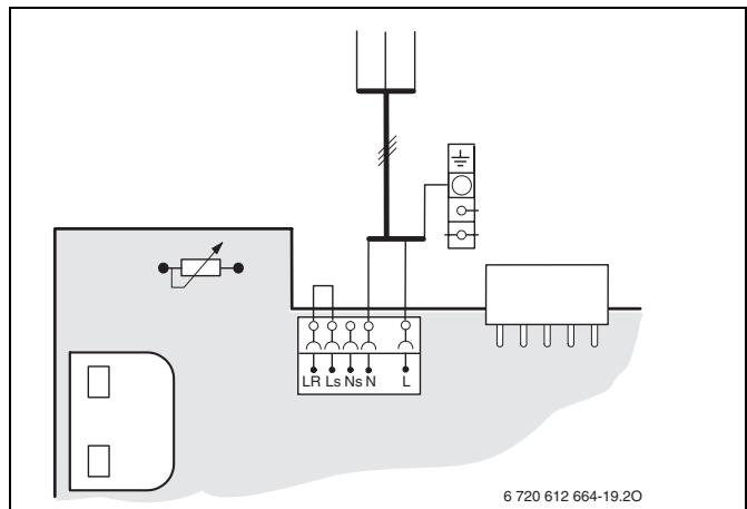 ELM LEBLANC ODEALIS GVT C 24-1H V - Remplacement du cable de secteur - 1