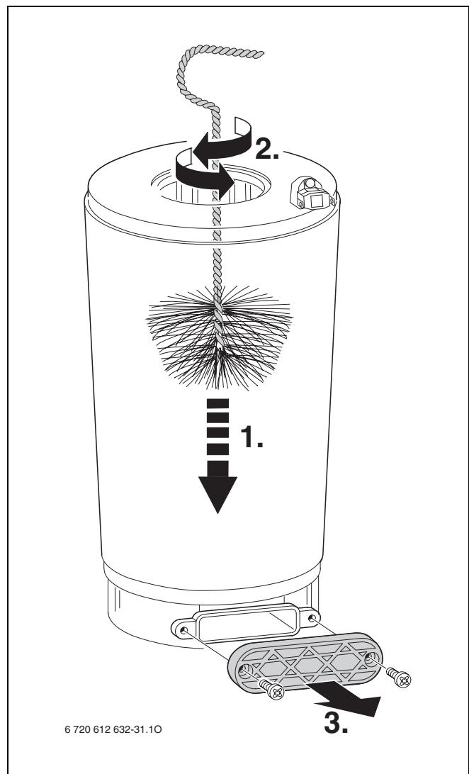 ELM LEBLANC ODEALIS GVT C 24-1H V - Contrôle du corps de chauffe, du brûleur et des électrodes - 9