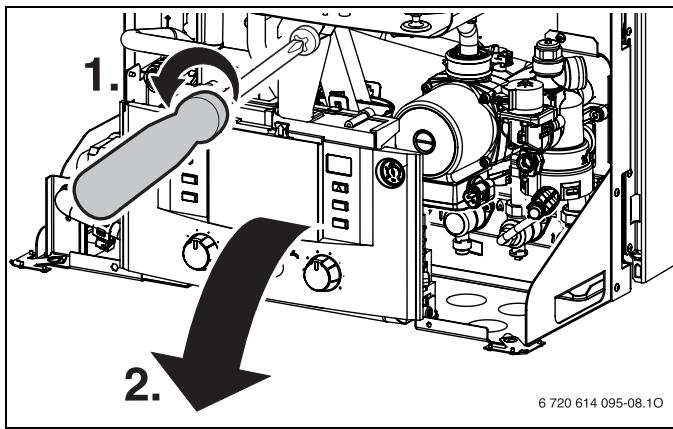 ELM LEBLANC ODEALIS GVT C 24-1H V - Raccordement electrique et hydraulique de l'accumulateur d'eau chaude et de la chaudière - 1